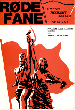 Forside Røde Fane nr 3-4, 1972