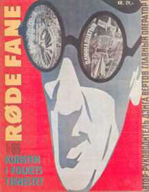 Forside Røde Fane nr 1, 1986