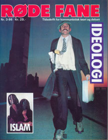 Forside Røde Fane nr 3, 1986