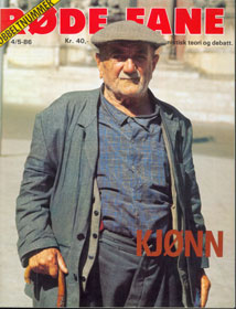Forside Røde Fane nr 4-5, 1986